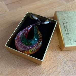 Special glass necklace